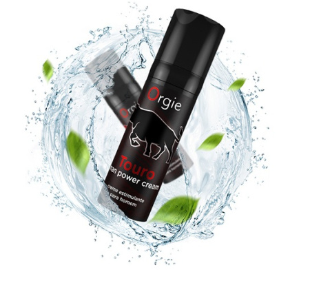 Гель для усиления эрекции "TOURO", 15 мл с таурином и гингко билоба Orgie || Гель для посилення ерекції "TOURO", 15 мл з таурином і гінгко білоба Orgie