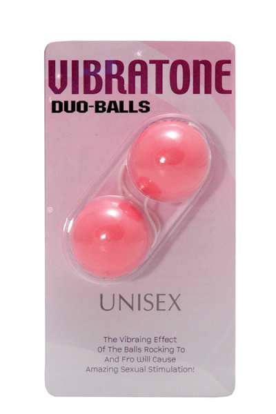 Кульки вагінальні VIBRATONE DUO BALLS PINK BLISTERCARD
