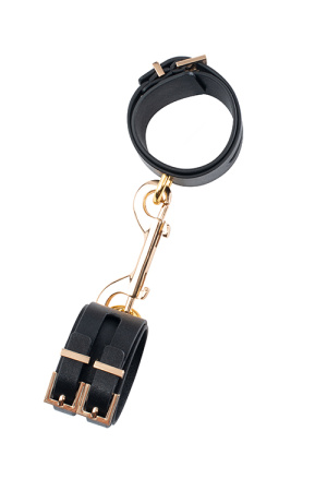 T520131 Наручники GP PREMIUM HANDCUFF WITH HOOK BLACK || Наручники GP PREMIUM HANDCUFF WITH hook BLACK