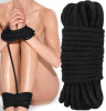 Набір BONDX METAL CUFFS & LOVE ROPE SET, BLACK