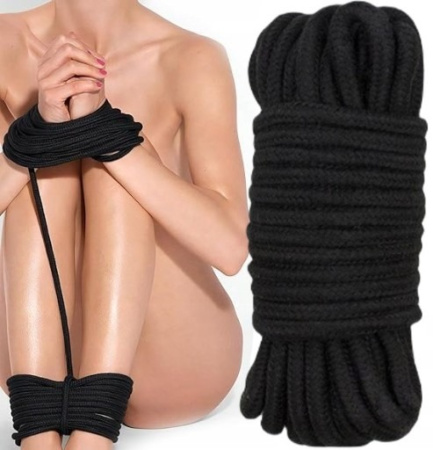 Набір BONDX METAL CUFFS & LOVE ROPE SET, BLACK