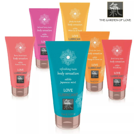 Їстівний лубрикант SHIATSU Love Манго і зелений Чай, 75 мл
