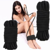 Набір BONDX METAL CUFFS & LOVE ROPE SET, BLACK