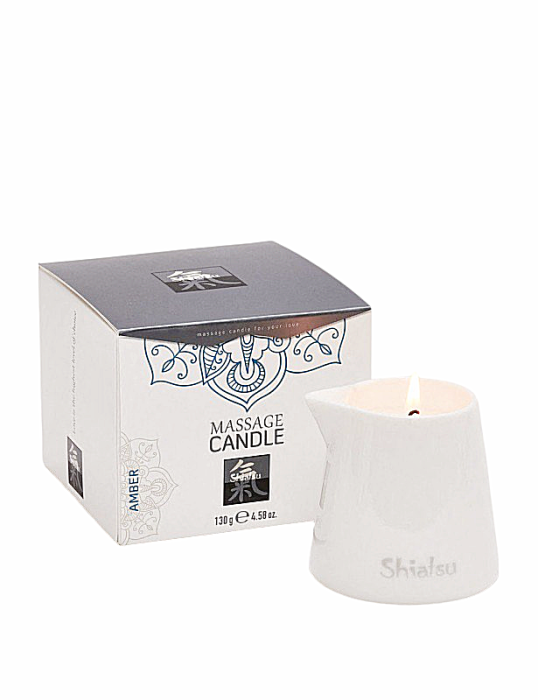 Свічка для масажу SHIATSU Янтар, 130 гр
