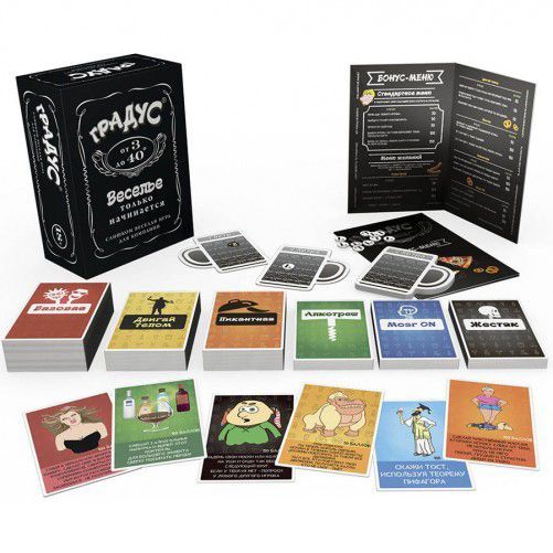 Настольная игра "Градус" рус. язык