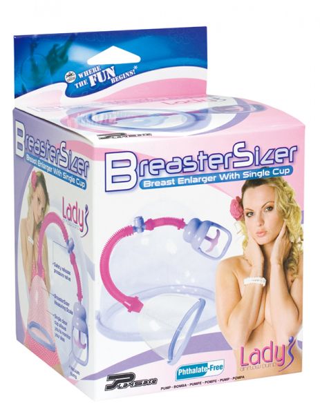 Вакуумная помпа для груди Breast Sizer singel cup
