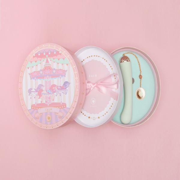 Вібратор для точки G з підключенням до телефону ZALO Momoko Melon Green, Зелений