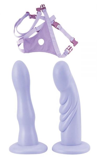 Страпон з двома фалоімітаторами ULTIMATE TWIN STRAP-ON