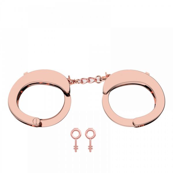 Наручники Разборные Premium Metal Romfun, Gold