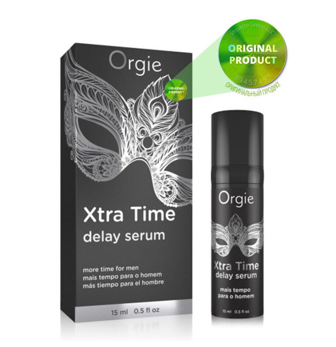 Сироватка-пролонгатор акту "X-TRA TIME" Delay Serum, 15 мл Orgie