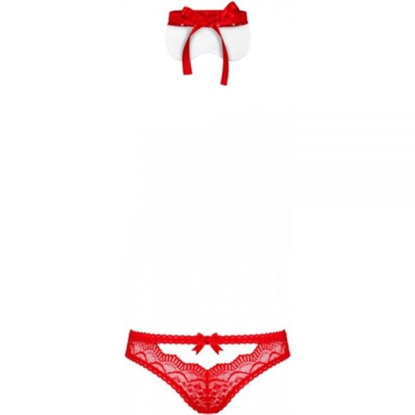 Стринги и маска Obsessive 822-SEA-3 set 2-pcs L/XL