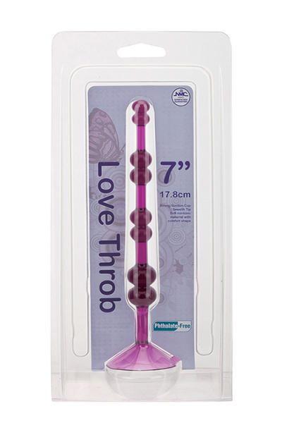 Анальний ланцюжок LOVE THROB, PURPLE