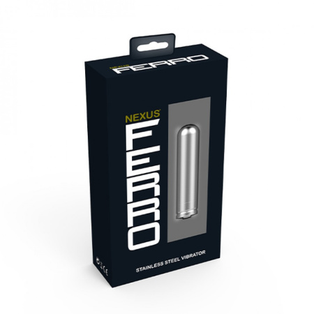 Вібропуля метал NEXUS-FERRO STAINLESS STEEL VIBRATOR, Сріблястий