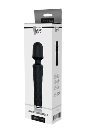 Вибромассажер микрофон DREAM TOYS JOYRUSH MASSAGER || Вібромасажер мікрофон DREAM TOYS JOYRUSH MASSAGER, Черный