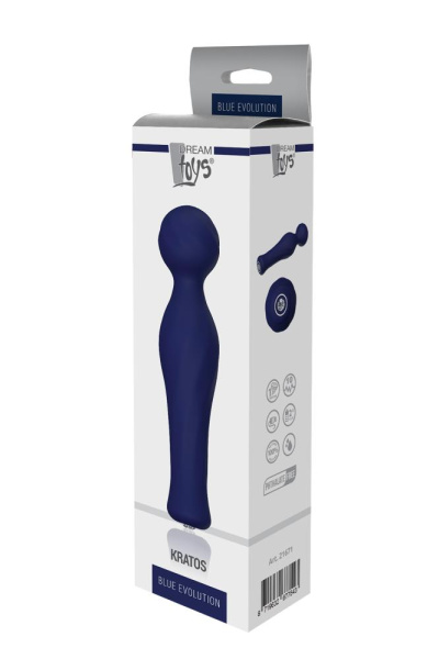 Універсальний вібромасажер BLUE EVOLUTION KRATOS, Синий