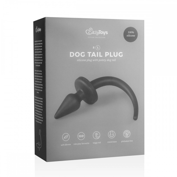 АНАЛЬНАЯ ПРОБКА EASYTOYS DOG TAIL PLUG POINTY LARGE