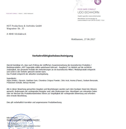 Їстівний лубрикант на водній основі Superglide Raspberry, 75 мл