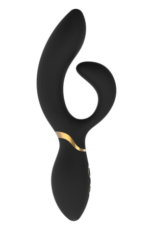 Вібромасажер кролик Dream Toys ELITE AMELIE LUXXE, Черный, Розмір посилки : 9,00 х 26,00 х 5,00