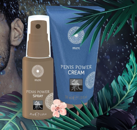 Спрей стимулирующий для мужчин SHIATSU Power Spray, 30 мл || Спрей стимулюючий для чоловіків SHIATSU Power Spray, 30 мл