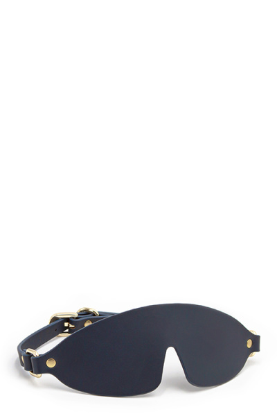 Маска на глаза BONDAGE COUTURE BLIND FOLD BLUE