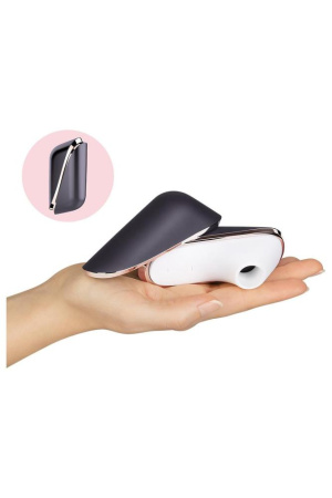 Вакуумный клиторальный стимулятор SATISFYER PRO TRAVELER || T360042 вакуумний кліторальний стимулятор SATISFYER PRO TRAVELER, Black