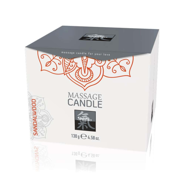 Свічка для масажу SHIATSU сандалове Дерево, 130 гр