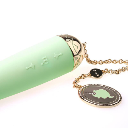 Вібратор для точки G з підключенням до телефону ZALO Momoko Melon Green, Зелений