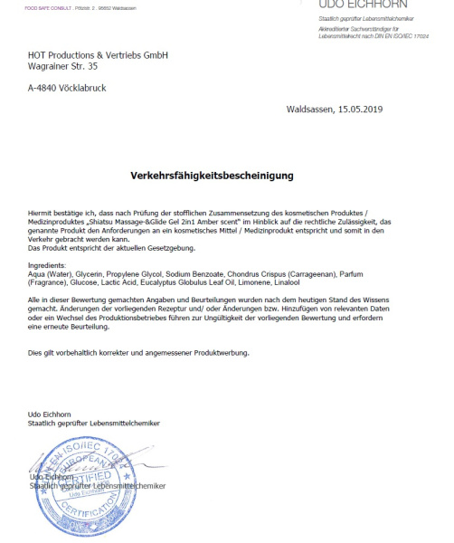 Лубрикант і масажне масло 2 в 1 Massage-