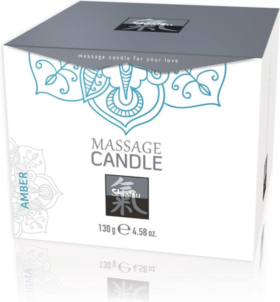 Свічка для масажу SHIATSU Янтар, 130 гр
