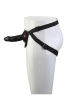 Страпон BLAZE DELUXE STRAP-ON DILDO, Черный