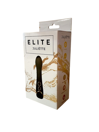 Вібромасажер для точки G Dream Toys ELITE JULIETTE LUXXE, Черный, Розмір посилки : 9,00 х 18,50 х 5,50