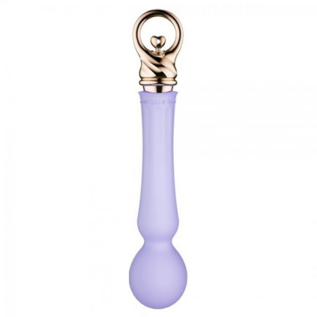 Вибромассажер микрофон ZALO CONFIDENCE, Fantasy Violet || Вібромасажер мікрофон ZALO CONFIDENCE з функцією нагрівання, Fairy Violet