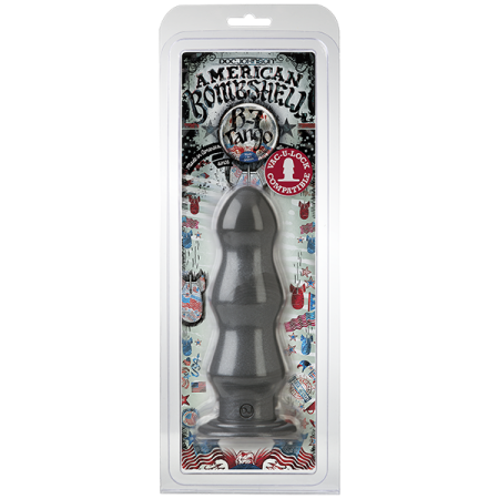 Анальна втулка для фістингу Doc Johnson American Bombshell - B-7 Tango - Gun Metal, діаметр 5,6см