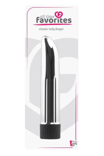 Вібромасажер DREAM TOYS CLASSIC LADY FINGER SILVER