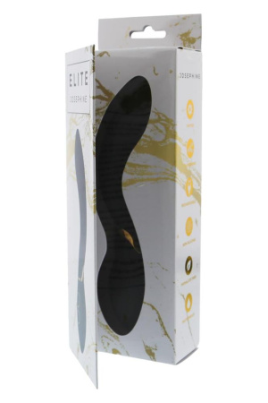 Вібромасажер для точки G Dream Toys ELITE JOSEPHINE LUXXE, Черный, Розмір посилки : 9,00 х 26,00 х 5,00