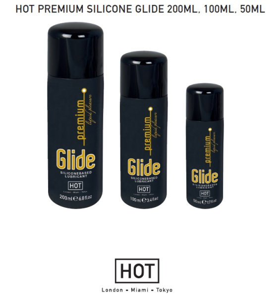 Лубрикант на силіконовій основі HOT Premium Silicone Glide, 100 мл