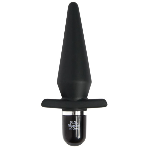 Вібруюча анальна пробка "Чудова наповненість"