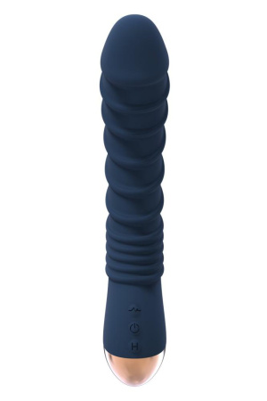 Вібромасажер з функцією нагріву goddess COLLECTION AEOLUS, Синий