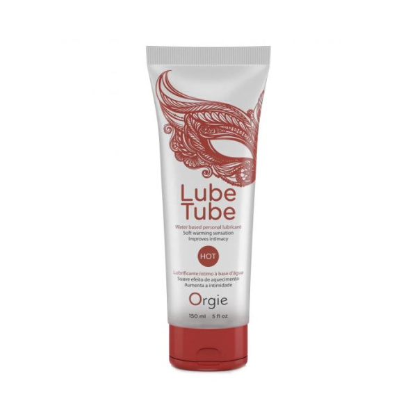 Согревающая смазка для секса "LUBE TUBE HOT" Orgie