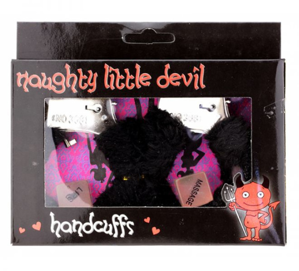 Наручники з кубиками Naughty Nights, Black