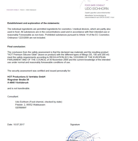 Лубрикант на силіконовій основі Premium Silicone Glide, 200 мл