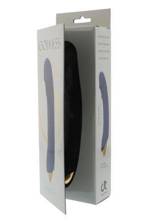 Вібромасажер з функцією нагріву GODDESS COLLECTION BOREAS, Синий