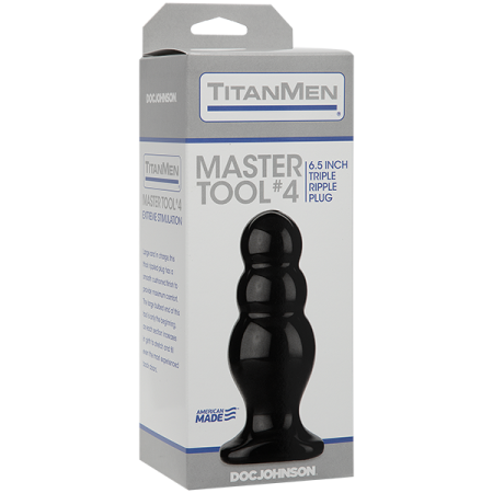 Анальный стимулятор Doc Johnson Titanmen Tools - Master, диаметр 6,6см || Анальний стимулятор Doc Johnson Titanmen Tools - Master, діаметр 6,6 см