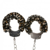 Оковы с мехом Metal, Leopard || Кайдани з хутром Metal, Leopard