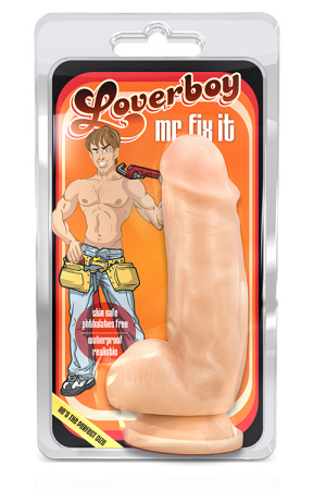 Фаллоимитатор LOVERBOY - MR. FIX IT || Фалоімітатор LOVERBOY-Mr. FIX IT, Натуральный