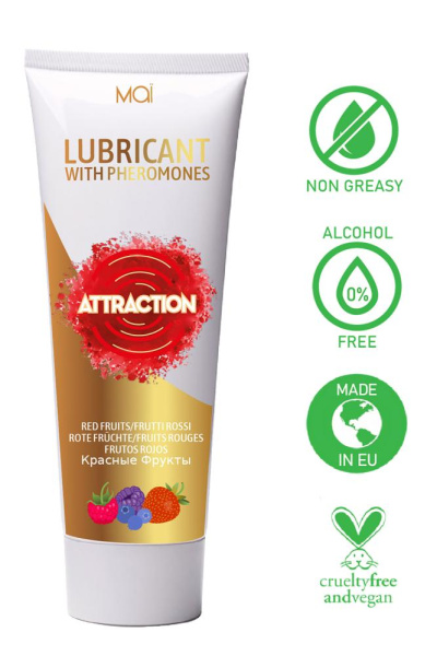 Лубрикант с феромонами MAI LUBRICANT RED FRUIT 75 ML