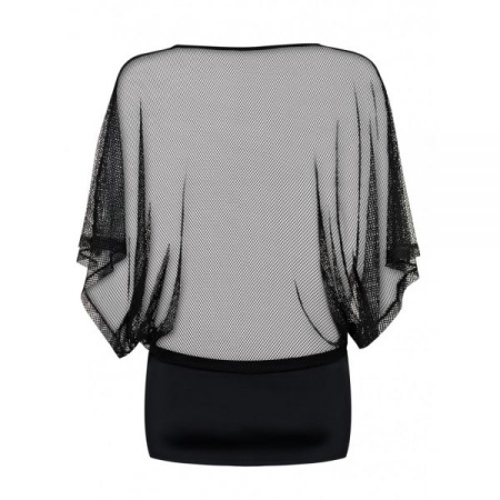 Сукня сітка Punker dress Obsessive S \ M, Черный, S/M