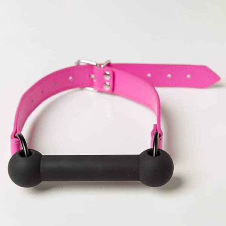 Кляп Silicone Luxury Fetish, Pink & Black || Кляп Silicone Luxury Fetish, Pink & Black