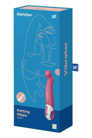 T360061 вібратор SATISFYER VIBES PETTING HIPPO, Рожевий