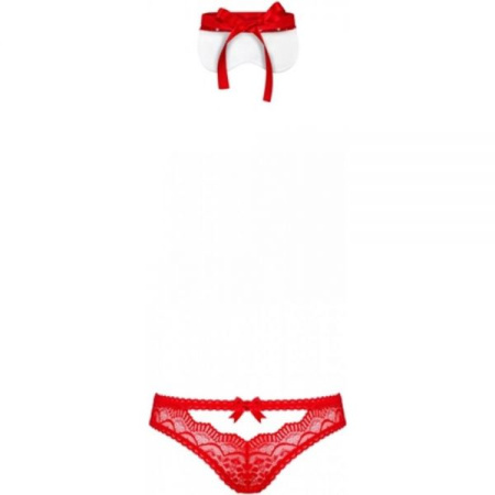 Стрінги та маска Obsessive 822-SEA-3 set 2-pcs L/XL